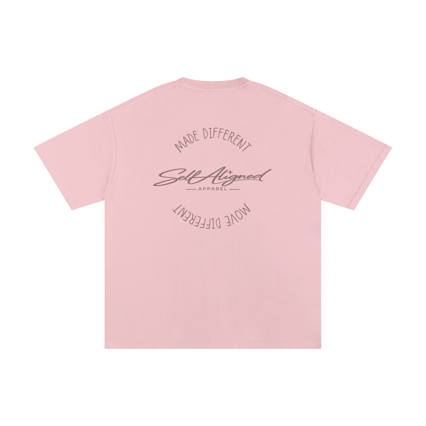 Made Different Move Different Tee - Back - Pink
