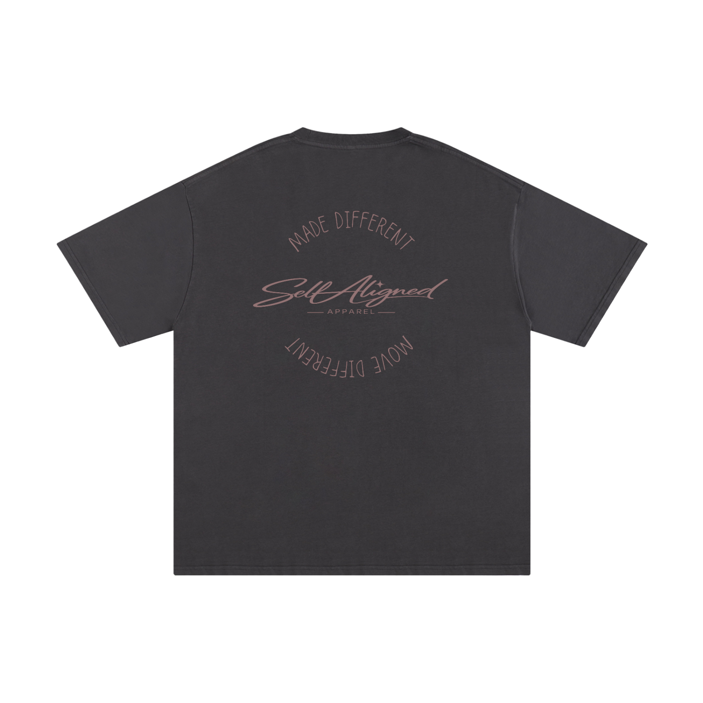 Made Different Move Different Tee - Back - Dark Gray