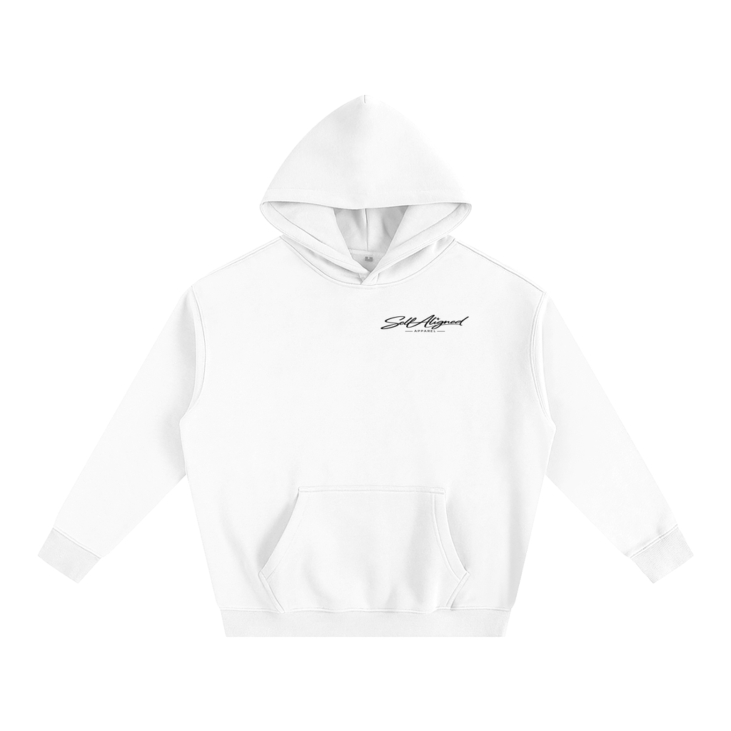 Love Wins Hoodie — Black Lettering - Front - White