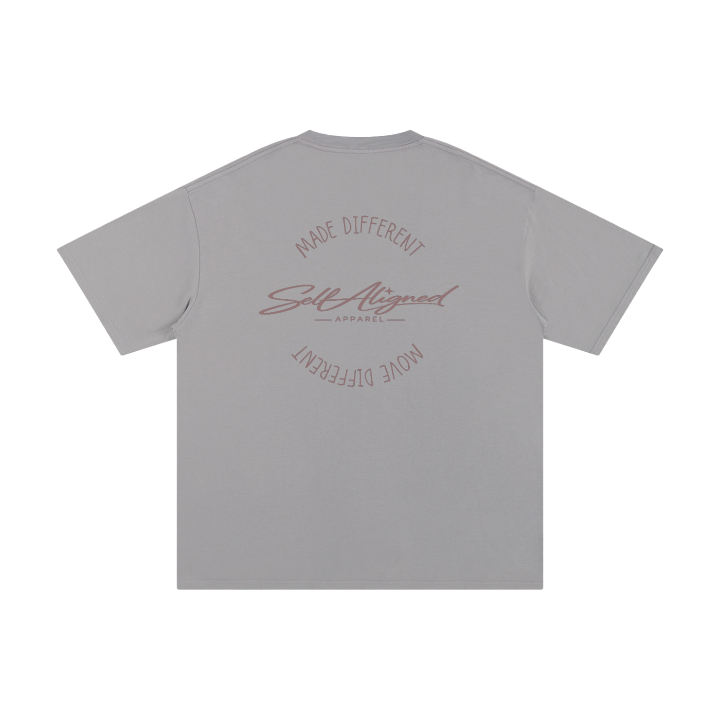 Made Different Move Different Tee - Back - Light Gray