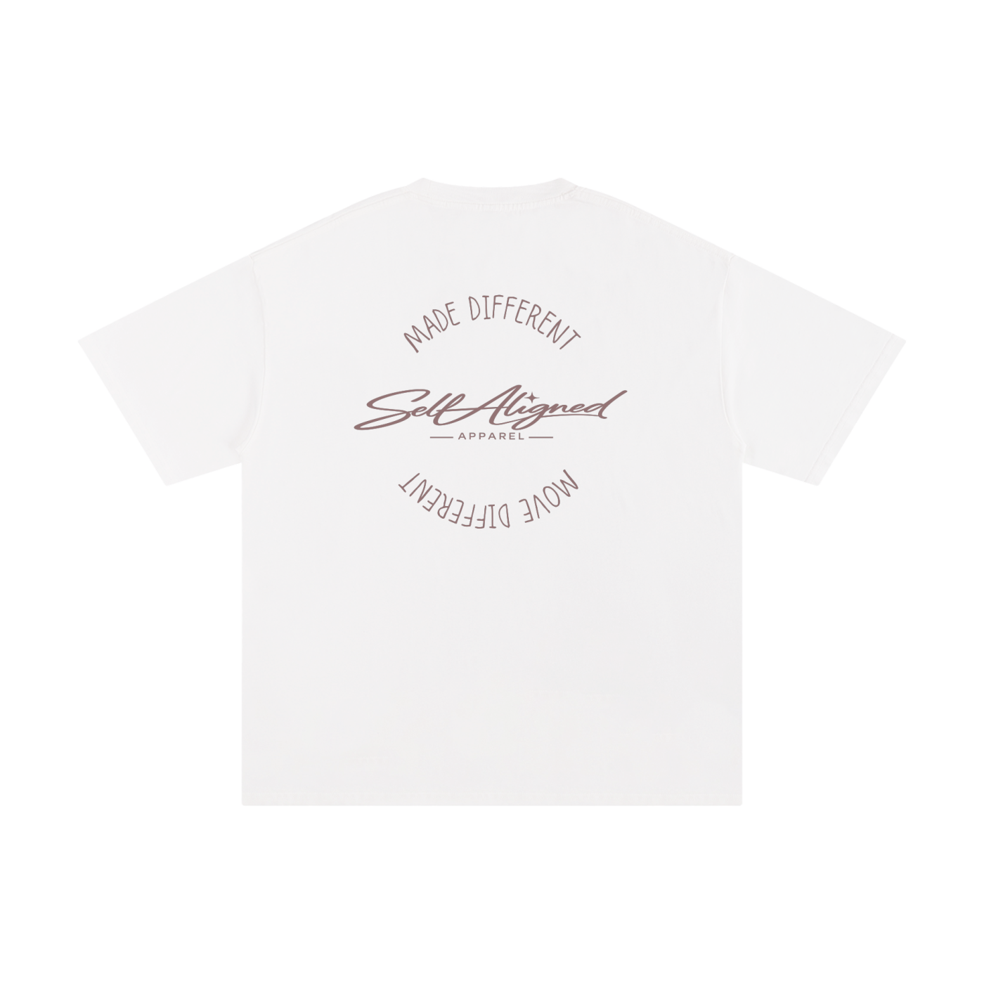 Made Different Move Different Tee - Back - White