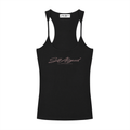 Self Aligned,Minimal Script Logo,Ribbed Tank Top,Racerback Tank,Slim Fit Tank Top,Women’s Essentials,Everyday Basics,Lifestyle Apparel,Elevated Essentials,Intentional Living