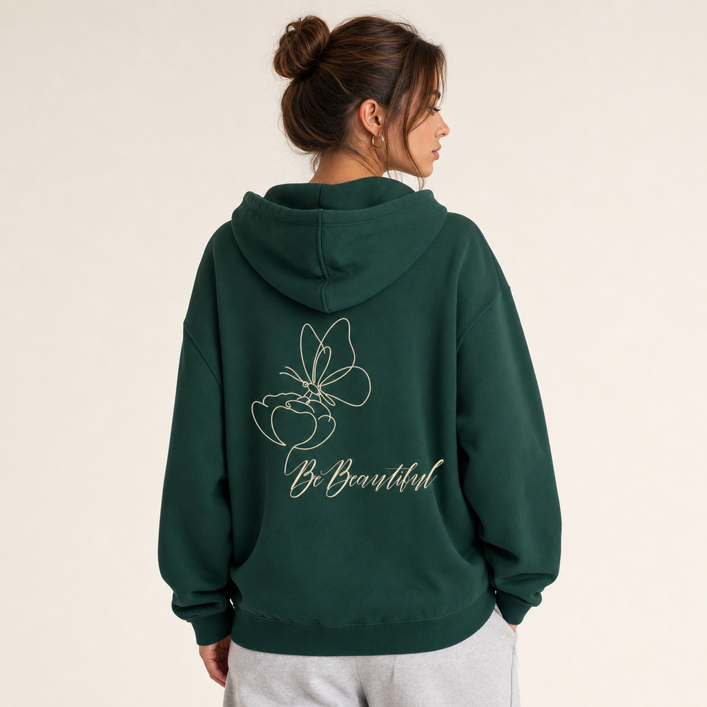 Be Beautiful Butterfly Hoodie