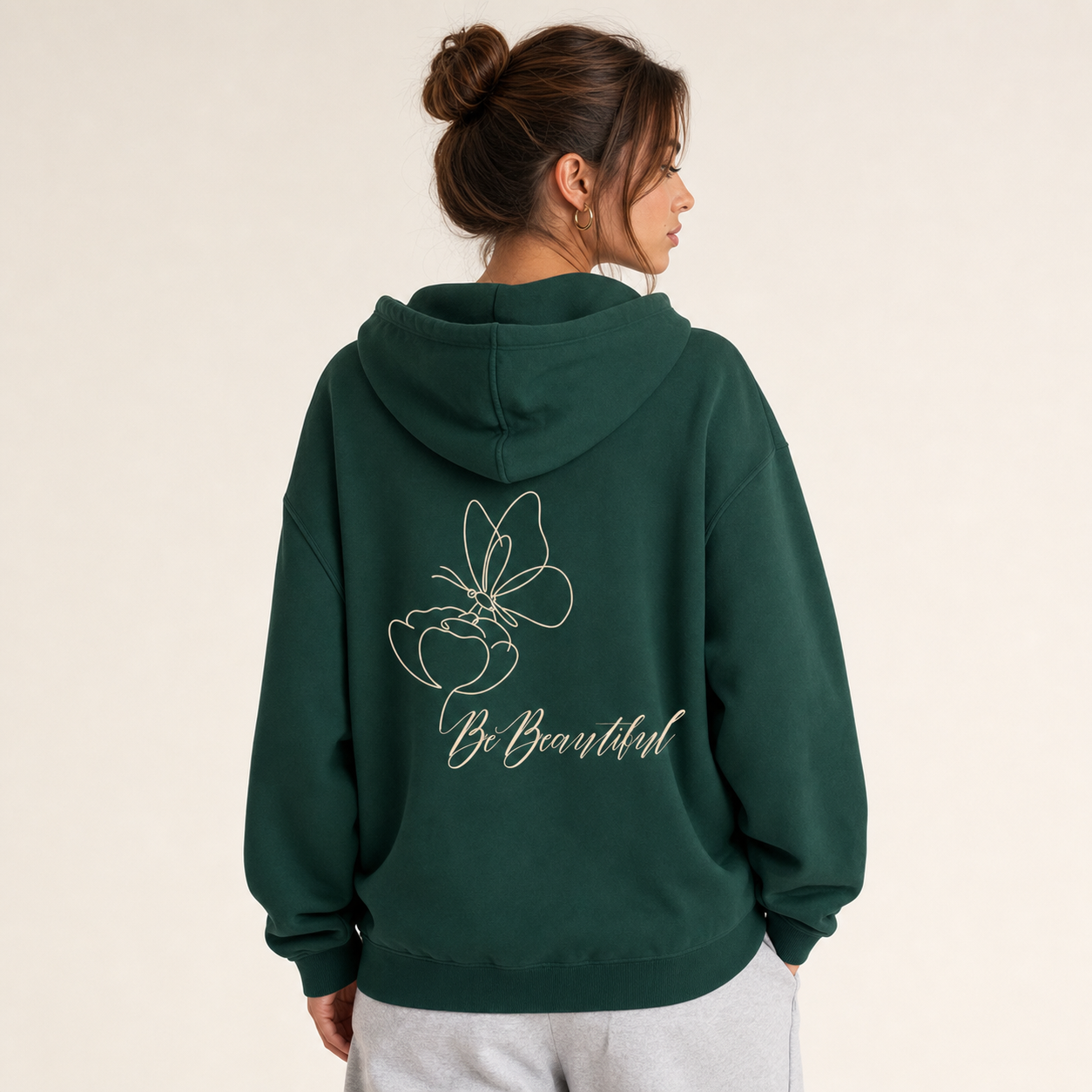 Be Beautiful Butterfly Hoodie