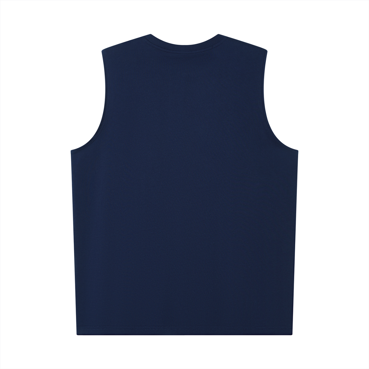 Self Aligned Script Cotton Tank Top - back view