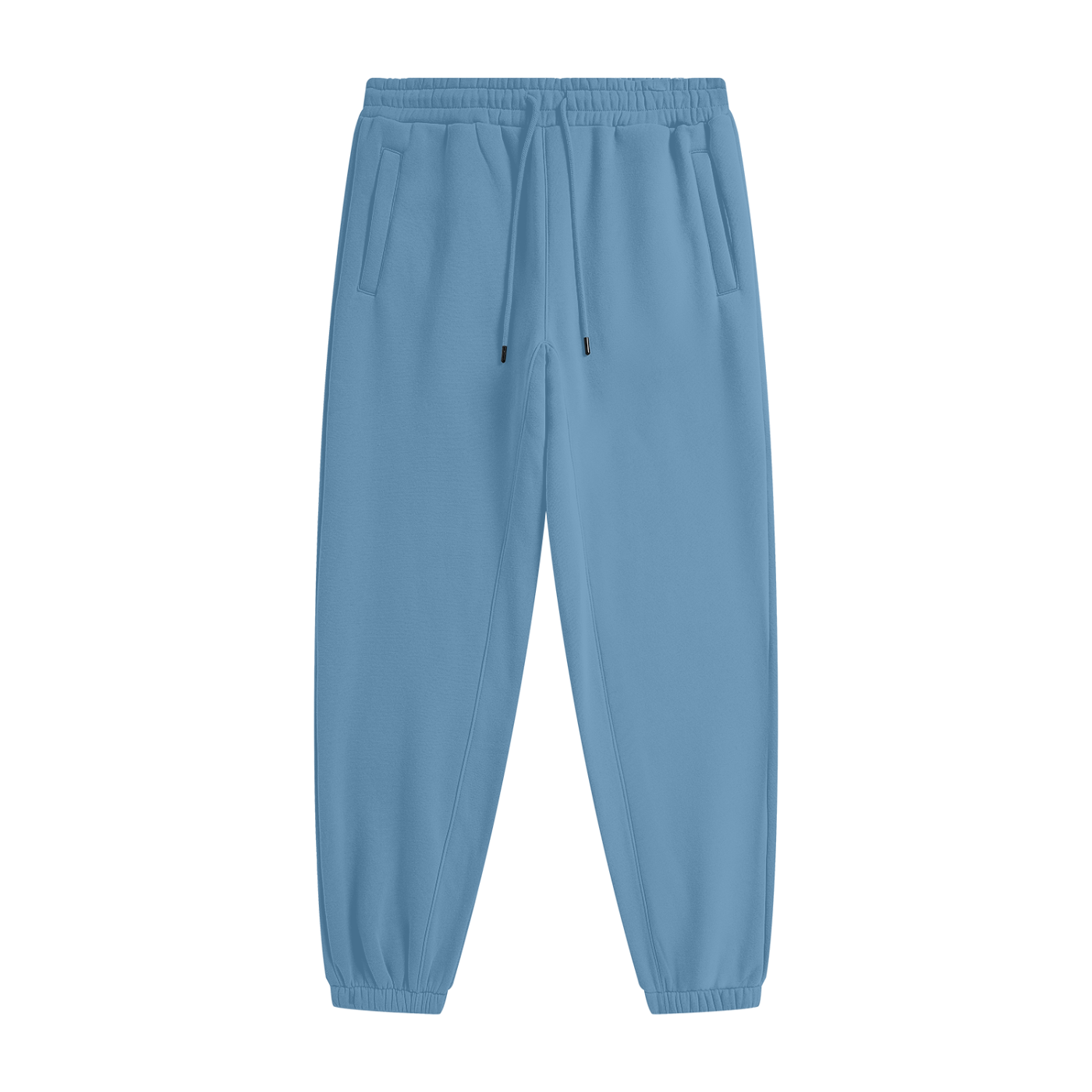 Self Aligned Heavyweight Joggers - Front - Medium Blue
