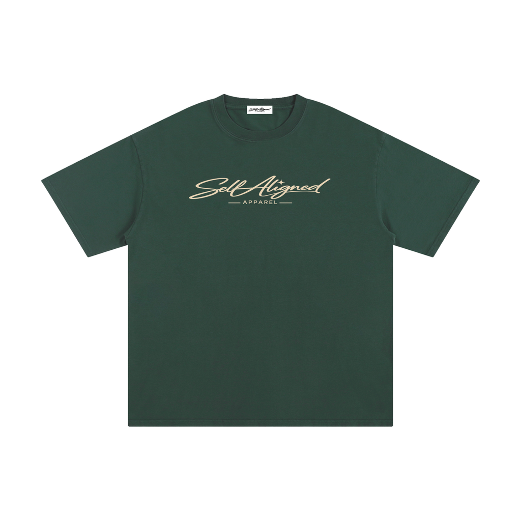 Self Aligned Apparel,Pure Cotton T-Shirt,Premium T-Shirt,Graphic Logo Tee,Streetwear Essentials,Heavyweight T-Shirt,Unisex Streetwear,Inspirational Apparel,Premium Clothing,Premium Cotton Tee
