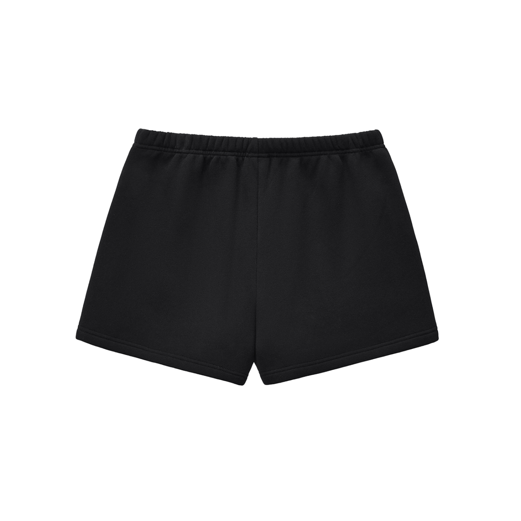 Self Aligned,Fleece Sweatshorts,Drawstring Shorts,Essential Bottoms,Blank Sweatshorts,Minimalist Loungewear,Everyday Basics,Casual Comfort,Women’s Shorts,Soft Fleece Bottoms