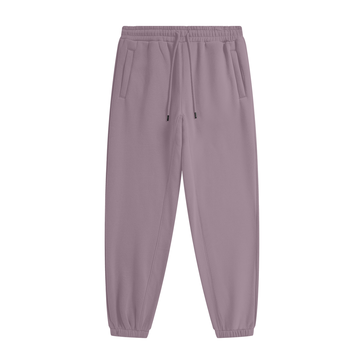 Self Aligned Heavyweight Joggers - Front - Ash Purple