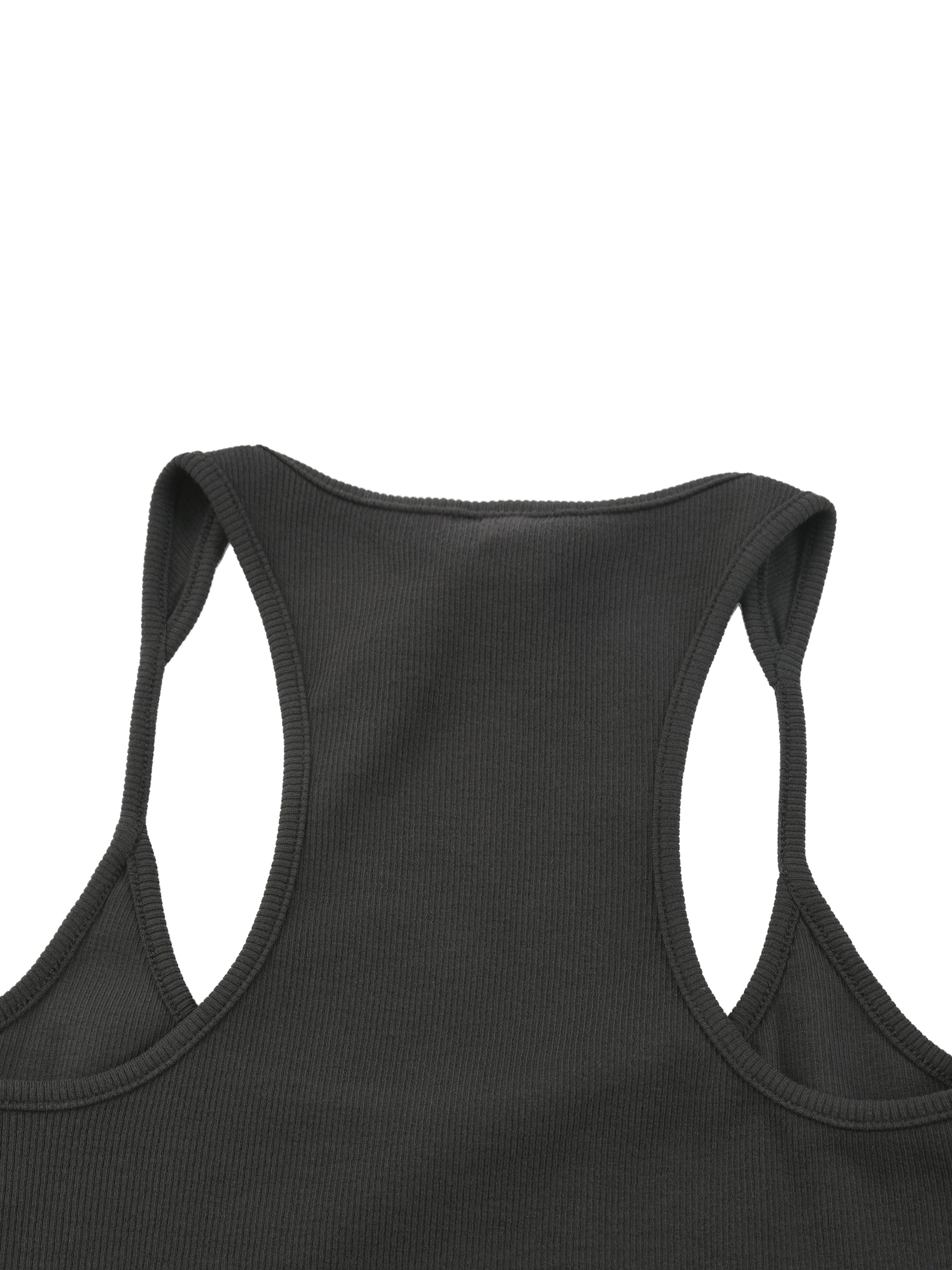 Self Aligned,Minimal Script Logo,Ribbed Tank Top,Racerback Tank,Slim Fit Tank Top,Women’s Essentials,Everyday Basics,Lifestyle Apparel,Elevated Essentials,Intentional Living